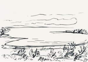 Meeresbucht bei Insel Gotland