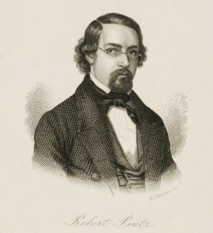 Porträt R. E. Prutz (1816-1872)