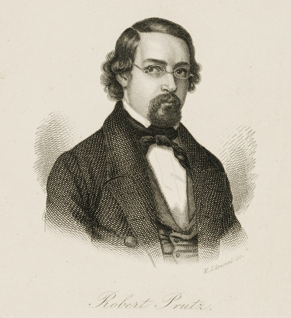 Porträt R. E. Prutz (1816-1872)