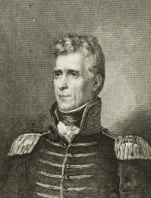 Porträt des General Jackson