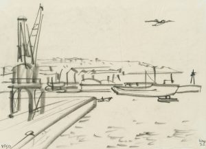 Industriehafen von Vigo