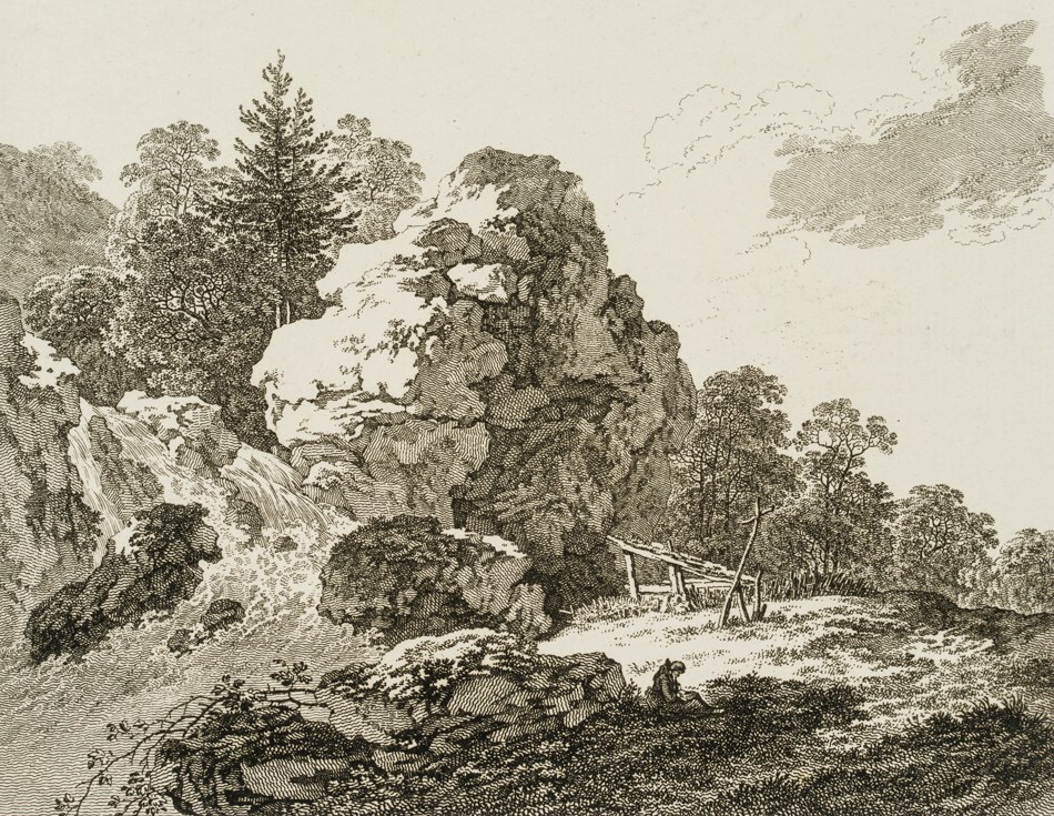 Romantisches Landschaftsbild
