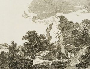 Romantisches Landschaftsbild