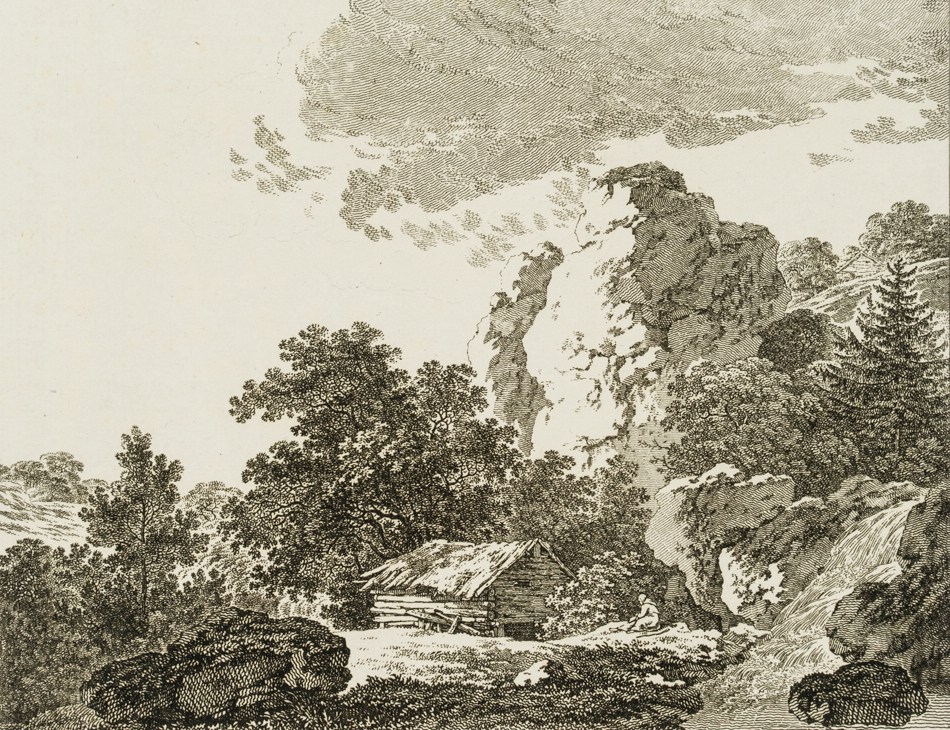 Romantisches Landschaftsbild