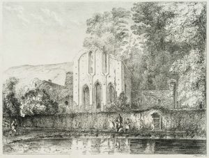 Valle Crucis Abbey in Wales