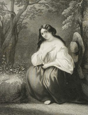 Damenporträt: Aline