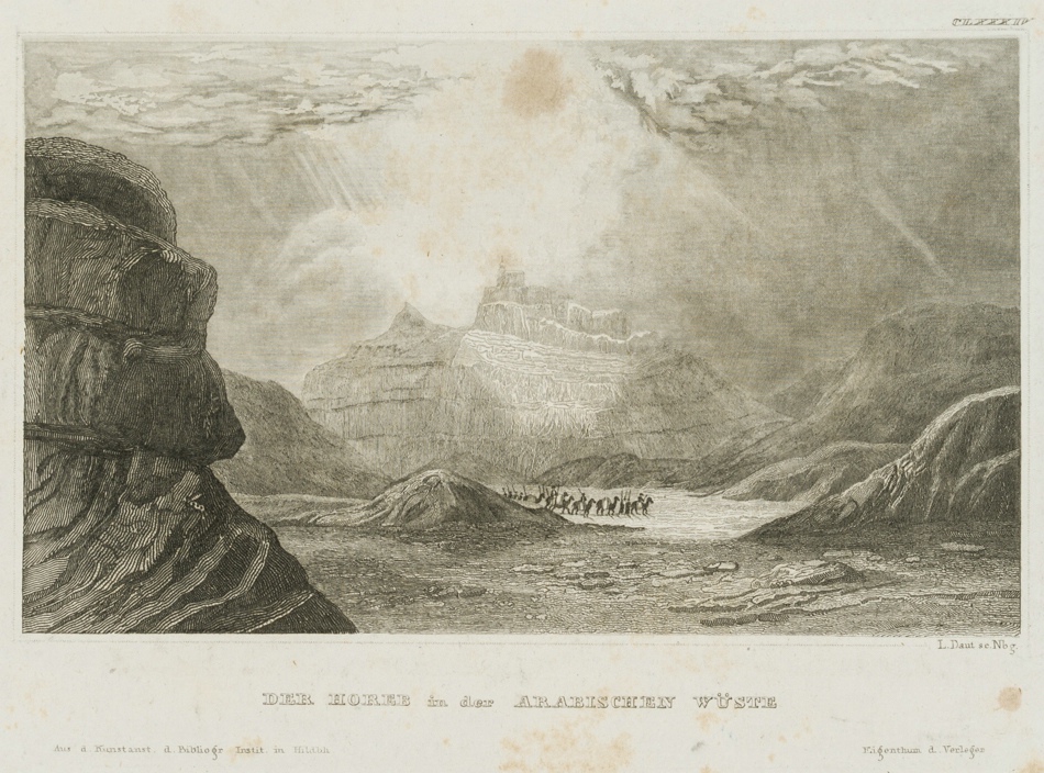 Horeb in der arabischen Wüste