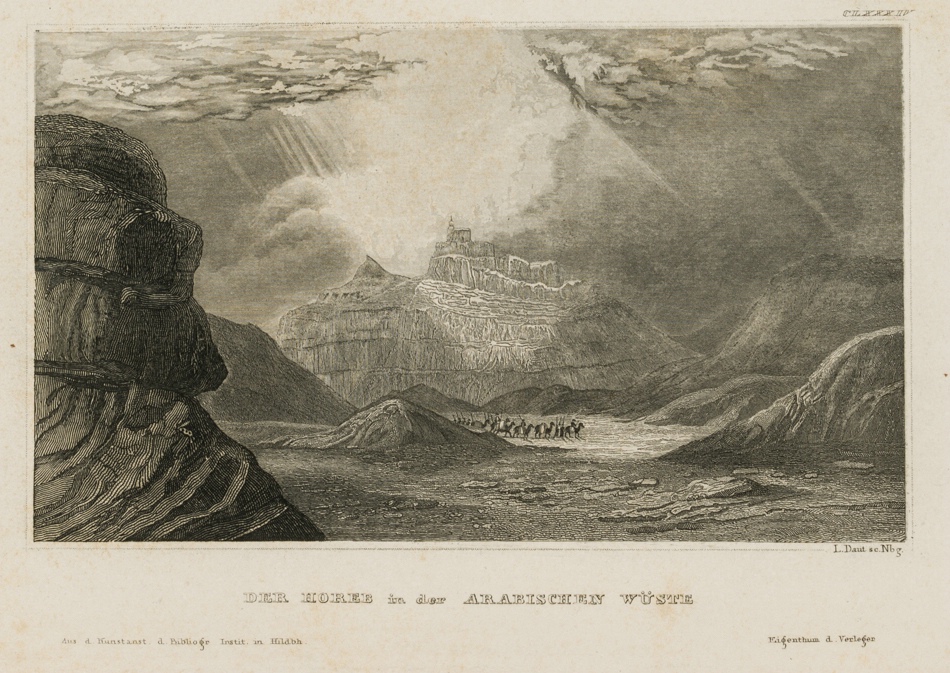 Horeb in der arabischen Wüste