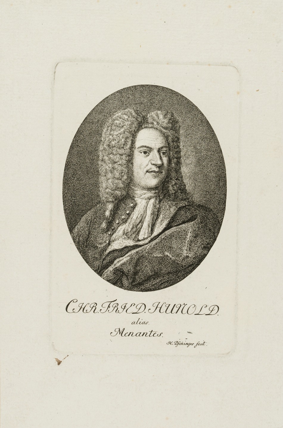 Menantes Hunold (1680-1721)