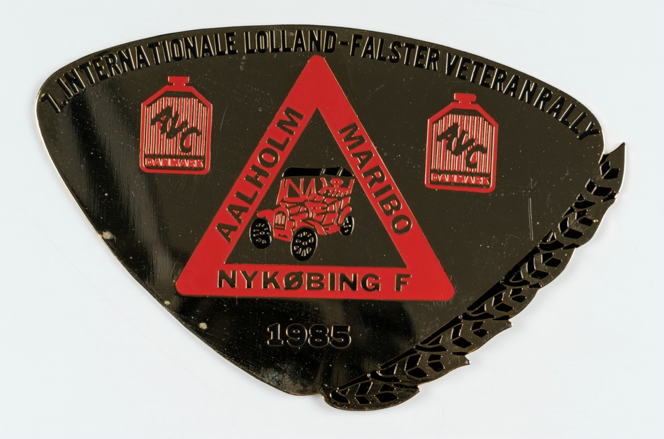 Erinnerungsplakette, 7. Lolland-Falster Veteranrally