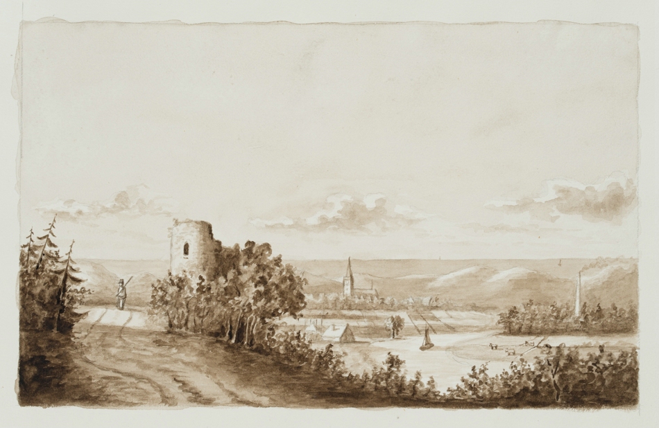 Ruine in der Rheingegend