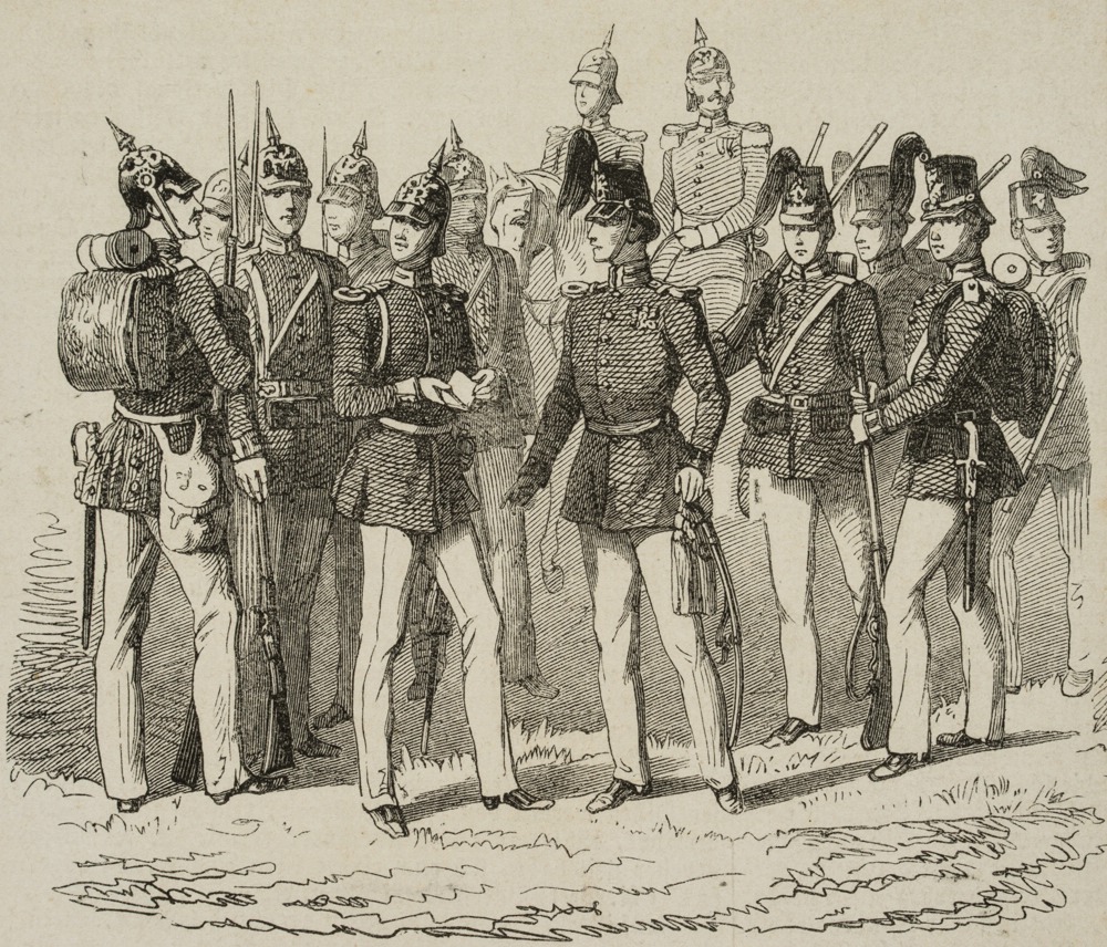 Preußische Infanterie und Jäger