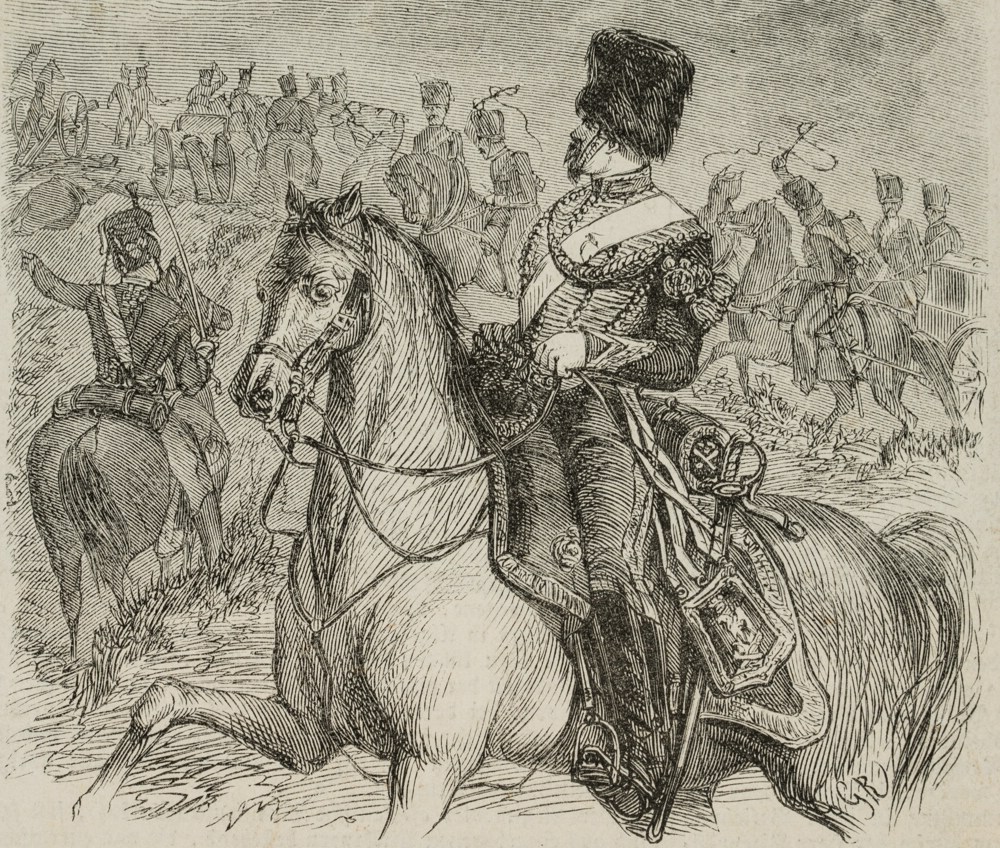 Französischer Artillerie-Offizier