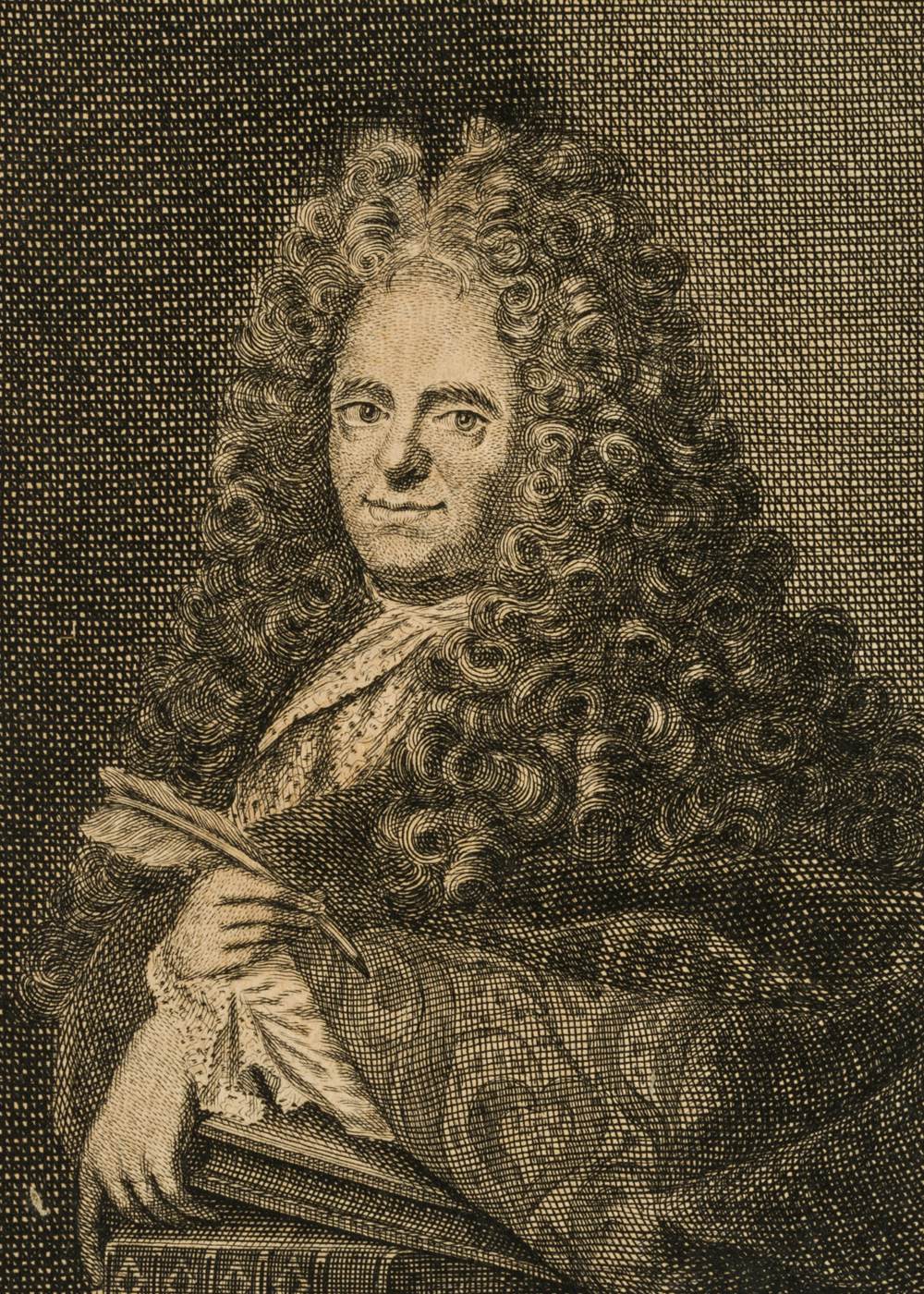Porträt von Nicolas Boileau
