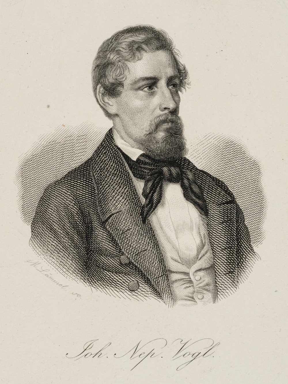 Schriftsteller Joh.Nep.Vogl