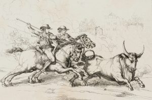 Stierjagd in Rom