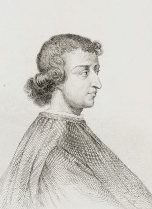 Bildnis des Bartolomeo Platina