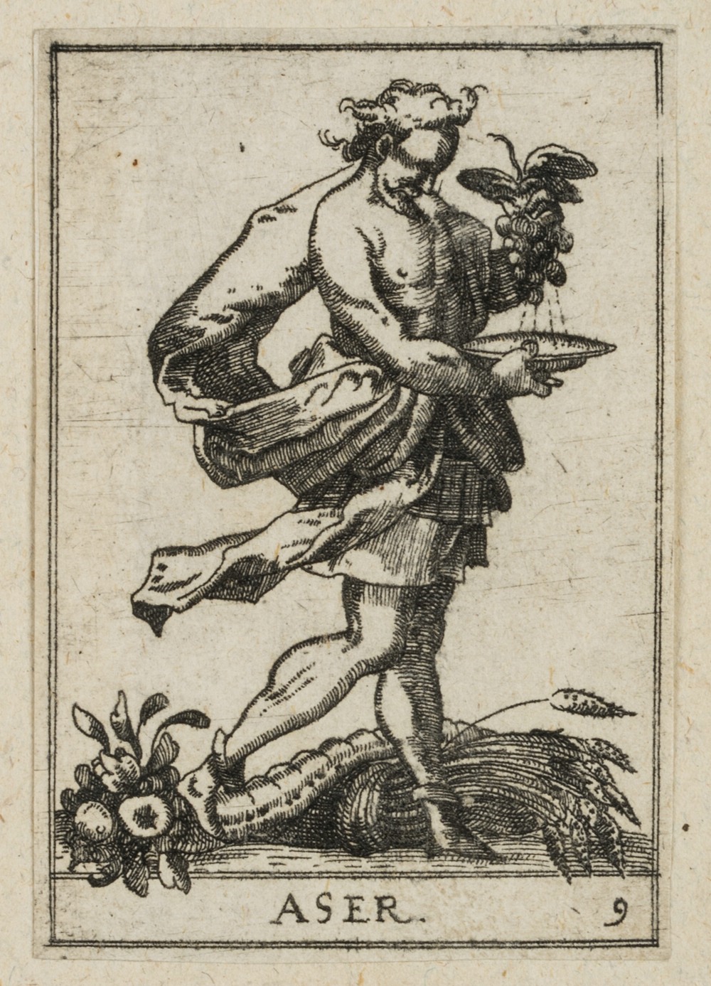 Allegorie der Ernte mit Aser