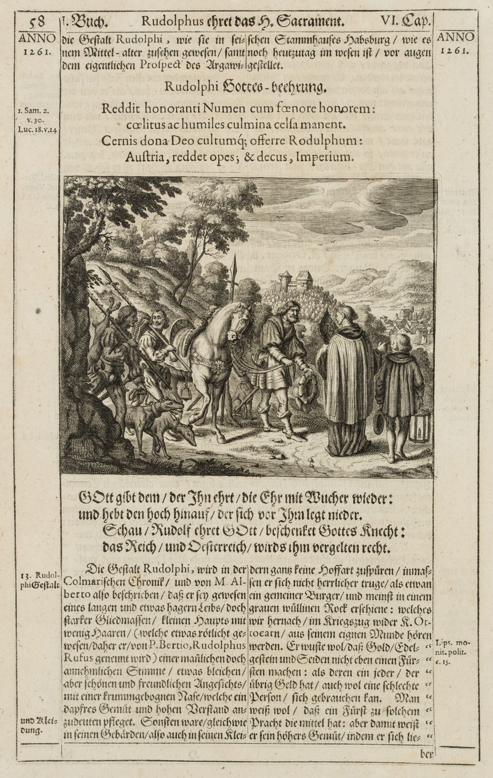 Rudolph ehrt das Sakrament