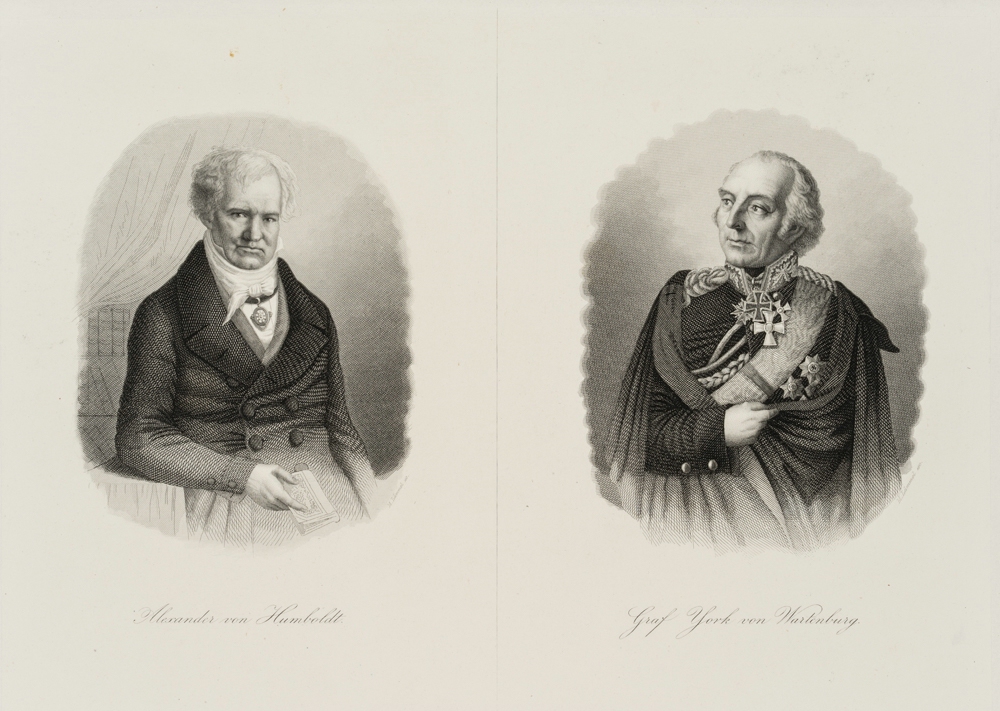 Alexander von Humboldt und Graf Yorck