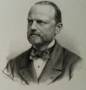 Porträt des Staatsmannes Carl Giskra