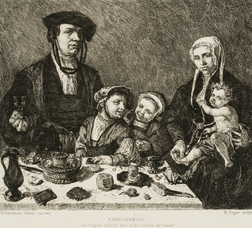 Pieter Jan Foppesz und seine Familie