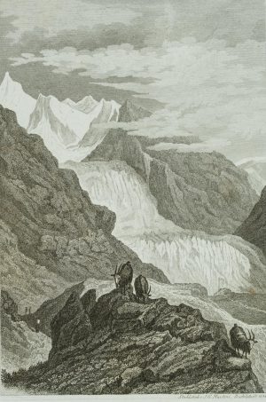 Gletscherlandschaft der Rhone