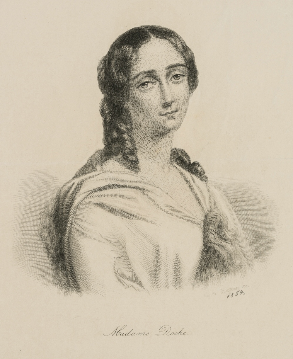 Porträt Eugénie Doche (1821-1900)