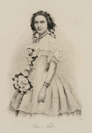 Porträt Lina Fuhr (1828-1906)