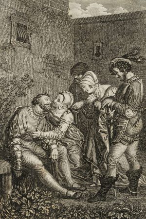 Götz von Berlichingen sterbend