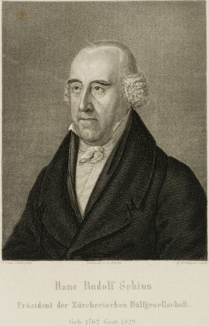 Porträt des Hans Rudolf Schinz