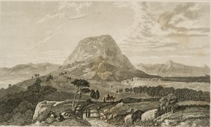 Blick auf den Berg Tabor