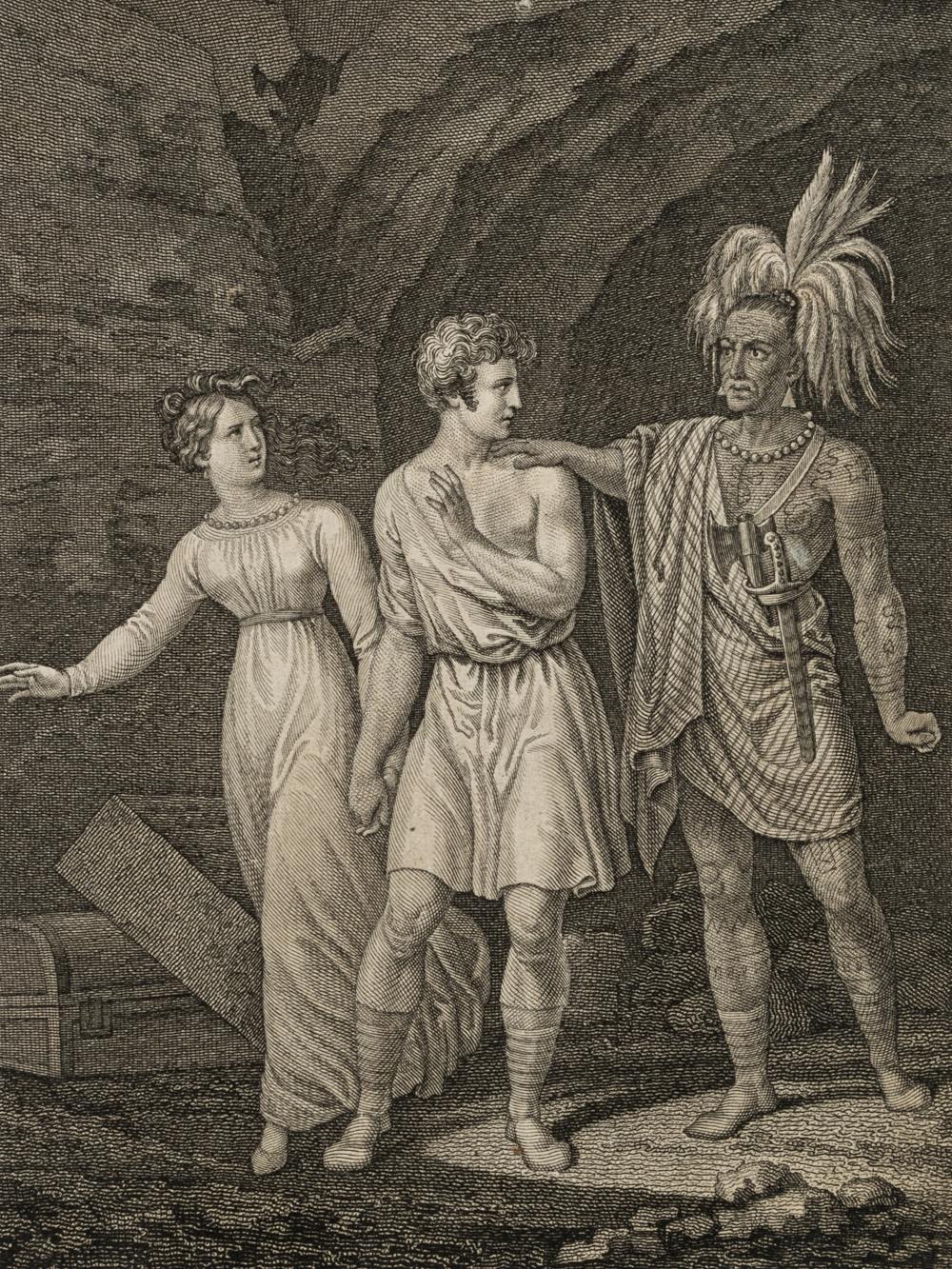 Illustr. zu Cooper: Der letzte Mohikaner