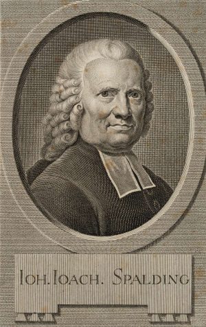 Porträt Johann Joachim Spalding (1714-1804)