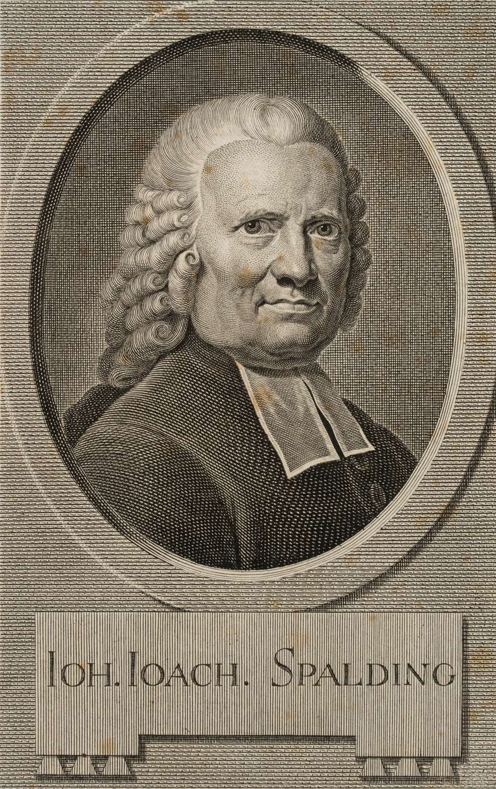 Porträt Johann Joachim Spalding (1714-1804)