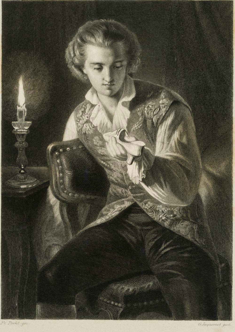 Szene aus Wilhelm Meister