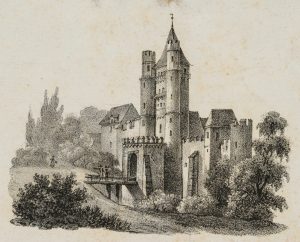 Mittelalterliche Burg, England
