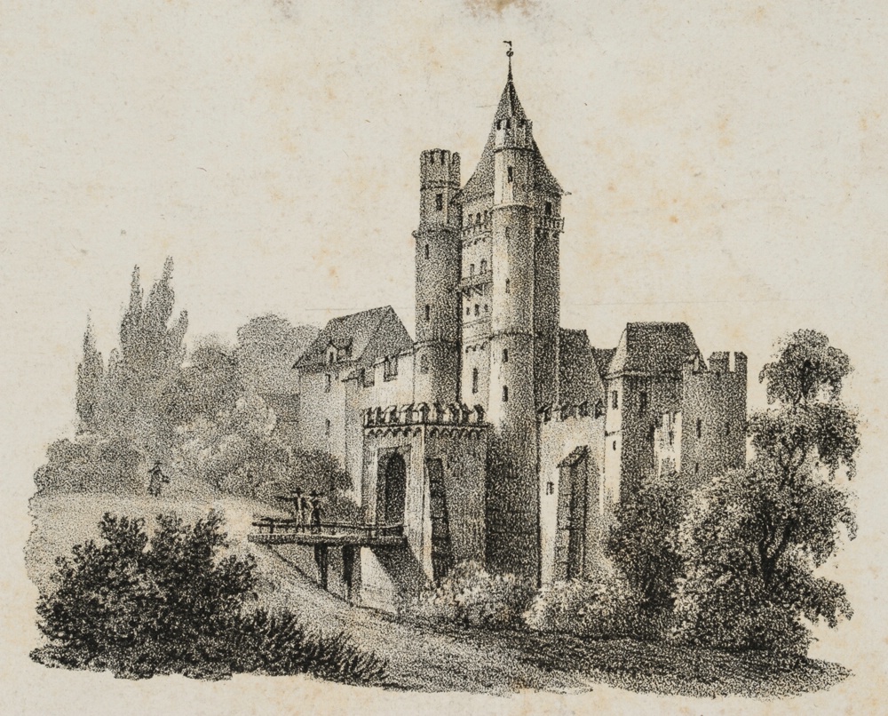 Mittelalterliche Burg, England