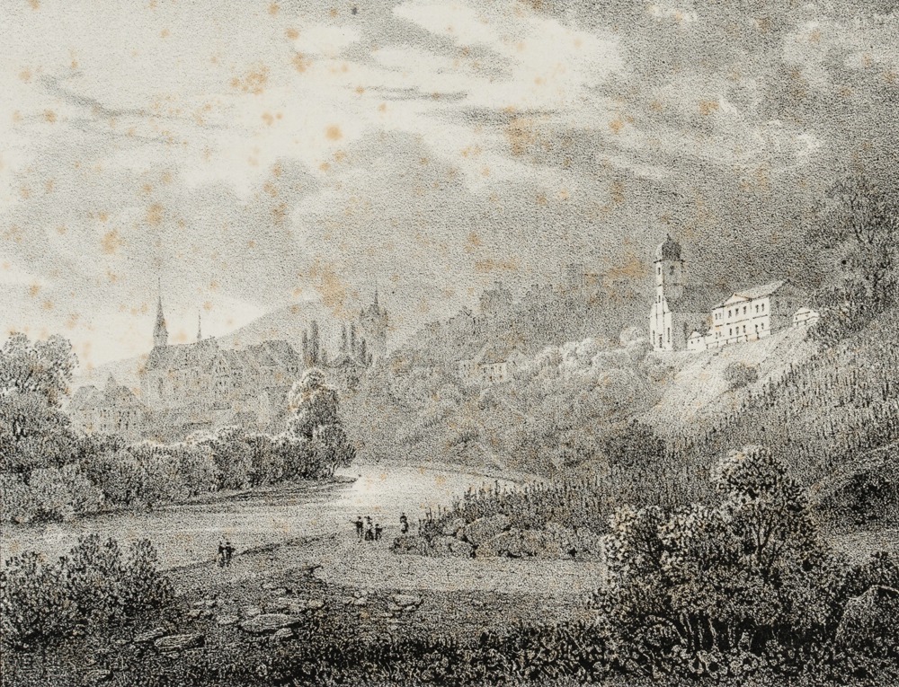 Schlossberg von Baden im Aargau
