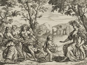 Sitzende Ceres, Allegorie der Fruchtbarkeit
