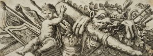 Entwurf eines Frieses, Waffen des Herakles