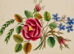 Buntes Blumenstillleben