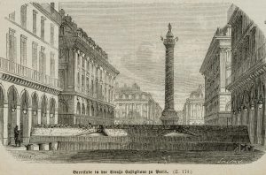 Barrikaden am Place Vendôme