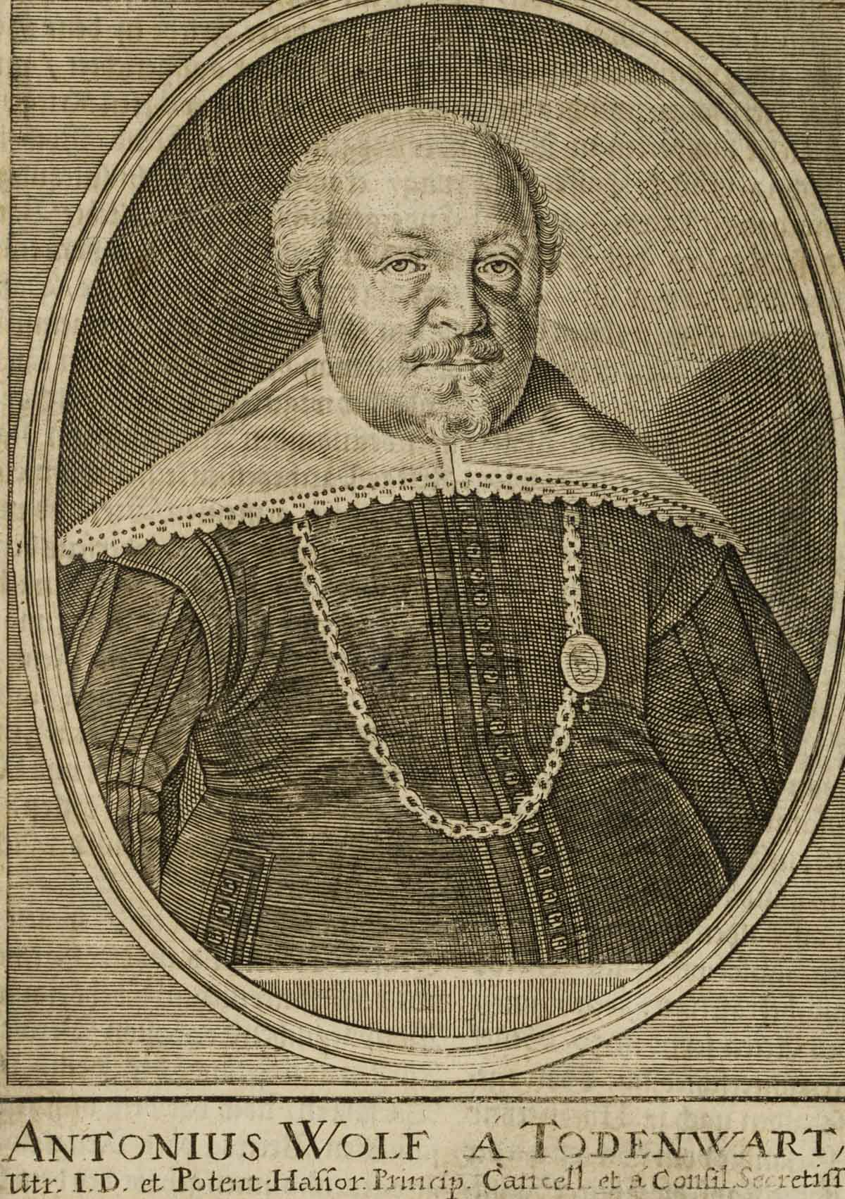 Bildnis des Antonius Wolff zur Todenwarth