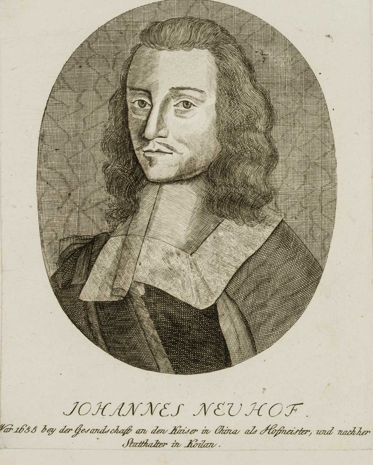 Porträt des Johannes Neuhof