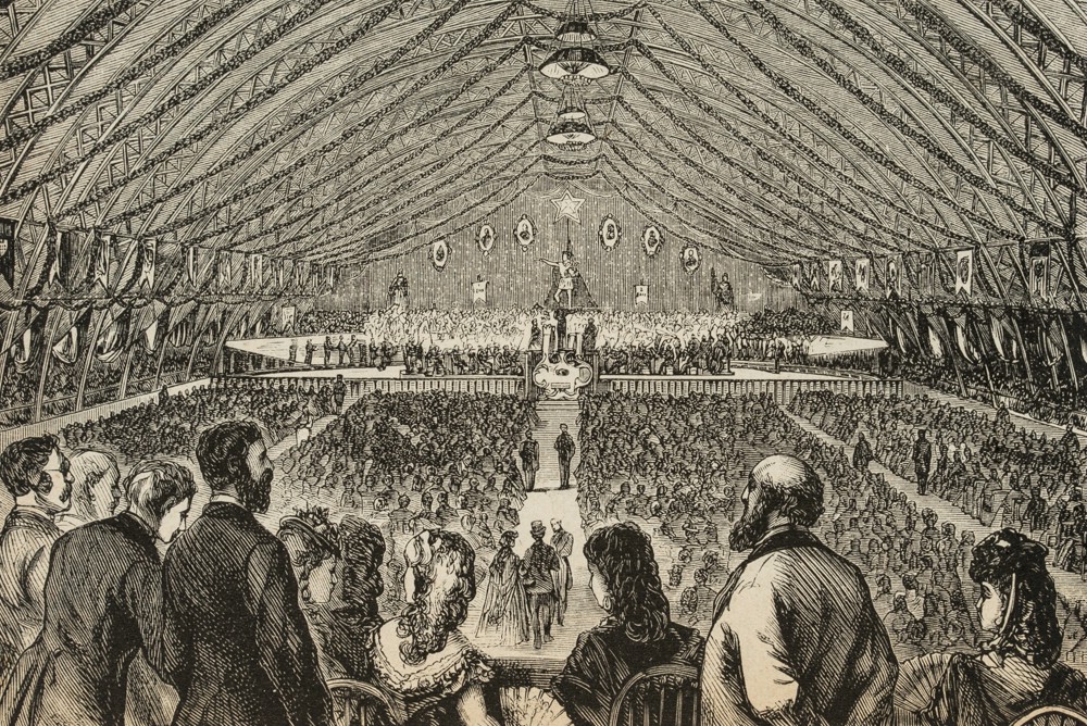 Sängerfest des Sängerbundes in New York