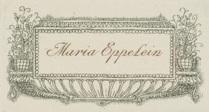Namensschild für Anna Eppelein