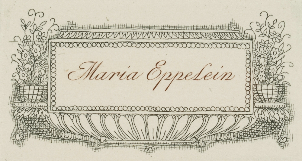 Namensschild für Anna Eppelein