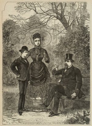 Napoleon III. mit seiner Familie