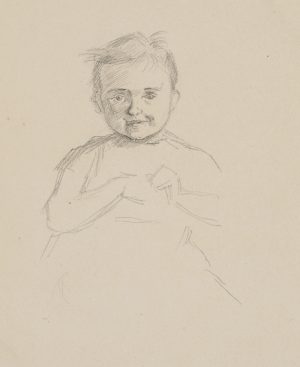 Porträt der Tochter des Künstlers, Sigrid